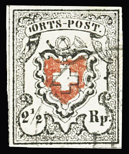 1843-1941, Kl. Sammlung mit meistens klassischen Marken,