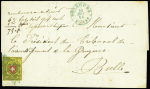 1850-82 KANTON FRIBURG : 88 Belege ab Rayon bis Sitzende