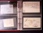 DEUTSCHSCHWEIZ und TESSIN, 1810-75 : Partie mit 653