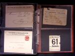 WESTSCHWEIZ, 1678-1875 : Partie mit 828 Belegen in
