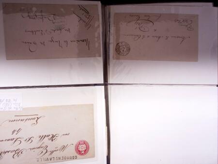WESTSCHWEIZ, 1678-1875 : Partie mit 828 Belegen in