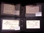 WESTSCHWEIZ, 1678-1875 : Partie mit 828 Belegen in