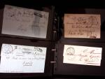 WESTSCHWEIZ, 1678-1875 : Partie mit 828 Belegen in