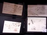 WESTSCHWEIZ, 1678-1875 : Partie mit 828 Belegen in