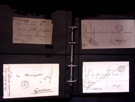 WESTSCHWEIZ, 1678-1875 : Partie mit 828 Belegen in
