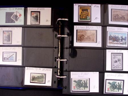 1939-45, Kleine Bestand in zwei Steckbüchern mit viele