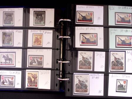 1939-45, Kleine Bestand in zwei Steckbüchern mit viele