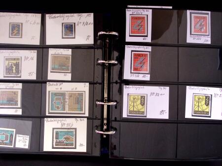 1939-45, Kleine Bestand in zwei Steckbüchern mit viele