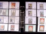 1939-45, Kleine Bestand in zwei Steckbüchern mit viele