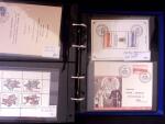 1939-45, Kleine Bestand in zwei Steckbüchern mit viele