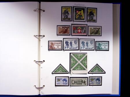1939-45, Saubere Sammlung 2. Weltkrieg in zwei Alben,