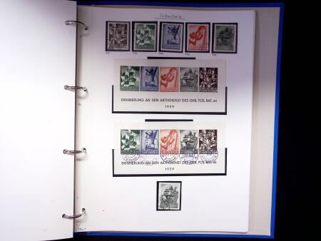 1939-45, Saubere Sammlung 2. Weltkrieg in zwei Alben,