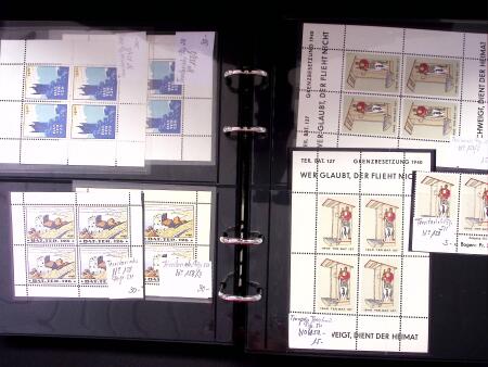 1939-45, Sehr reichhaltiges Lager in 8 Steckbüchern,