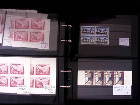 1939-45, Sehr reichhaltiges Lager in 8 Steckbüchern,