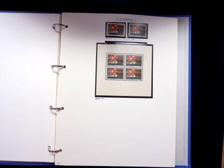 1939-45, Gut Ausgebaute Sammlung Schweiz in 9 Alben