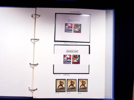 1939-45, Gut Ausgebaute Sammlung Schweiz in 9 Alben