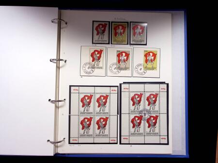 1939-45, Gut Ausgebaute Sammlung Schweiz in 9 Alben
