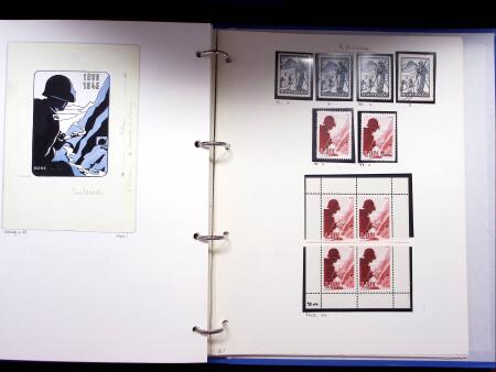 1939-45, Gut Ausgebaute Sammlung Schweiz in 9 Alben