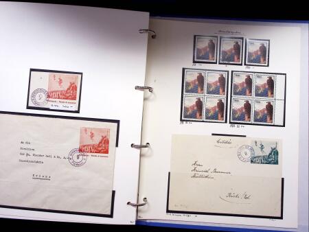 1939-45, Gut Ausgebaute Sammlung Schweiz in 9 Alben