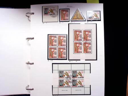 1939-45, Gut Ausgebaute Sammlung Schweiz in 9 Alben