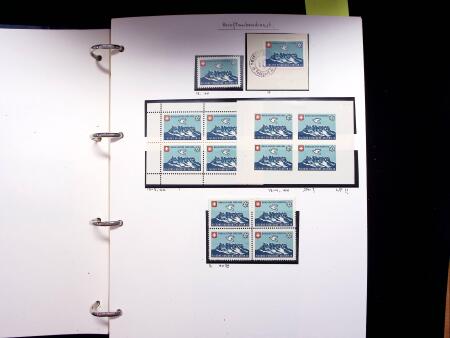 1939-45, Gut Ausgebaute Sammlung Schweiz in 9 Alben