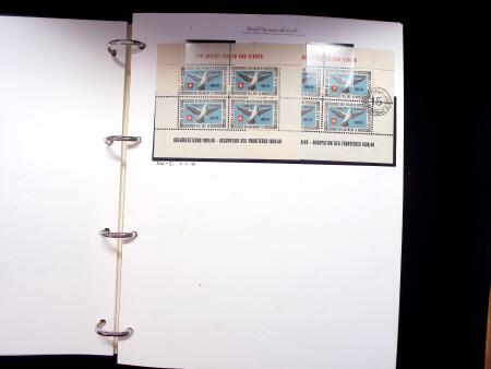 1939-45, Gut Ausgebaute Sammlung Schweiz in 9 Alben