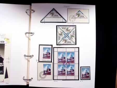 1939-45, Gut Ausgebaute Sammlung Schweiz in 9 Alben