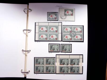 1939-45, Gut Ausgebaute Sammlung Schweiz in 9 Alben