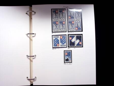 1939-45, Gut Ausgebaute Sammlung Schweiz in 9 Alben