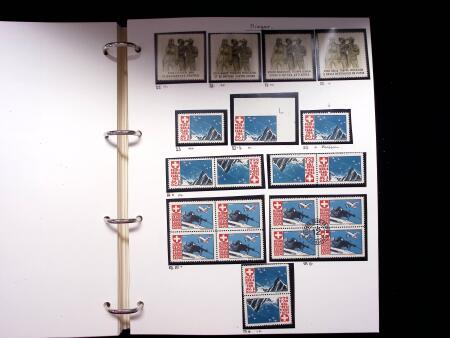 1939-45, Gut Ausgebaute Sammlung Schweiz in 9 Alben