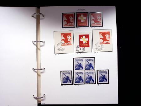 1939-45, Gut Ausgebaute Sammlung Schweiz in 9 Alben