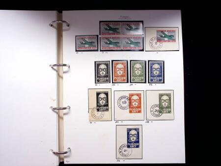 1939-45, Gut Ausgebaute Sammlung Schweiz in 9 Alben