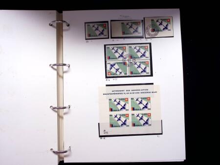 1939-45, Gut Ausgebaute Sammlung Schweiz in 9 Alben