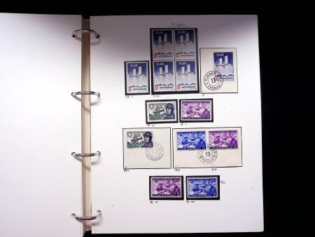 1939-45, Gut Ausgebaute Sammlung Schweiz in 9 Alben