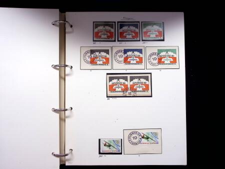 1939-45, Gut Ausgebaute Sammlung Schweiz in 9 Alben