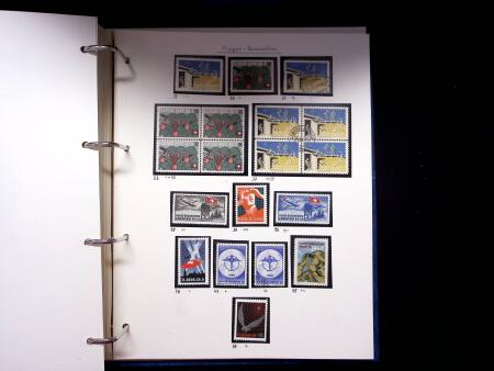 1939-45, Gut Ausgebaute Sammlung Schweiz in 9 Alben