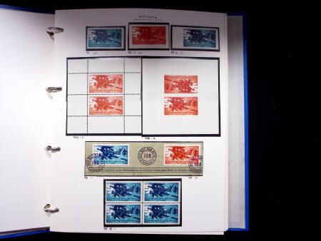 1939-45, Gut Ausgebaute Sammlung Schweiz in 9 Alben