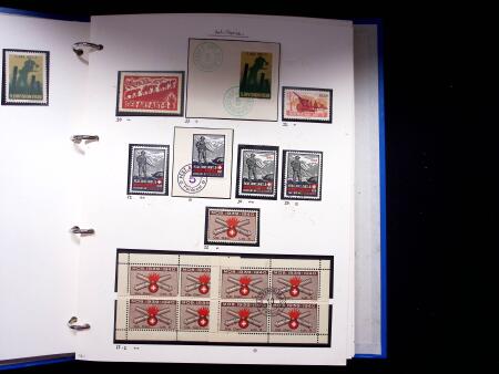 1939-45, Gut Ausgebaute Sammlung Schweiz in 9 Alben