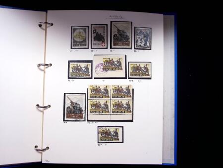 1939-45, Gut Ausgebaute Sammlung Schweiz in 9 Alben