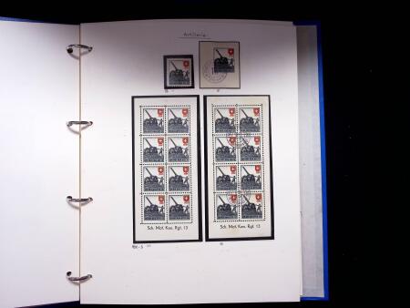 1939-45, Gut Ausgebaute Sammlung Schweiz in 9 Alben