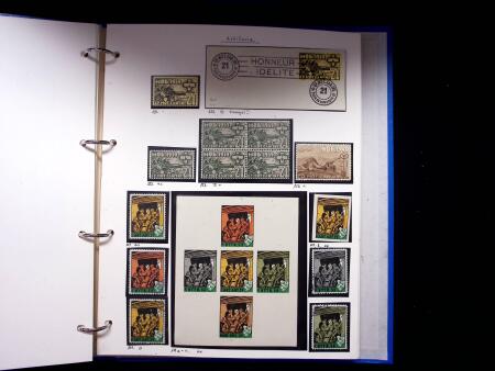 1939-45, Gut Ausgebaute Sammlung Schweiz in 9 Alben