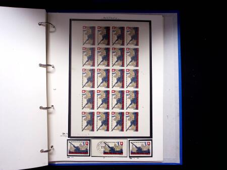 1939-45, Gut Ausgebaute Sammlung Schweiz in 9 Alben