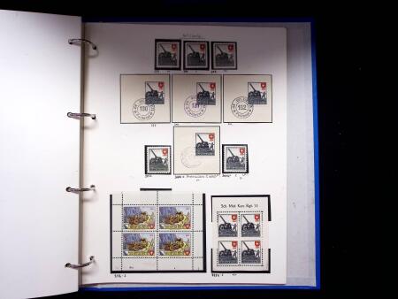 1939-45, Gut Ausgebaute Sammlung Schweiz in 9 Alben