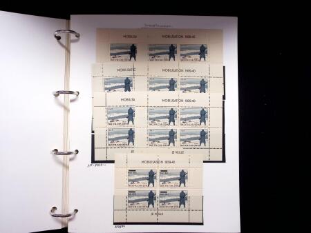 1939-45, Gut Ausgebaute Sammlung Schweiz in 9 Alben