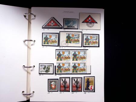 1939-45, Gut Ausgebaute Sammlung Schweiz in 9 Alben