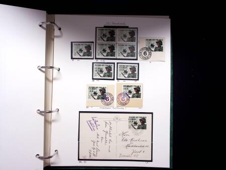1939-45, Gut Ausgebaute Sammlung Schweiz in 9 Alben