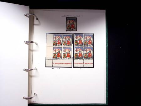 1939-45, Gut Ausgebaute Sammlung Schweiz in 9 Alben