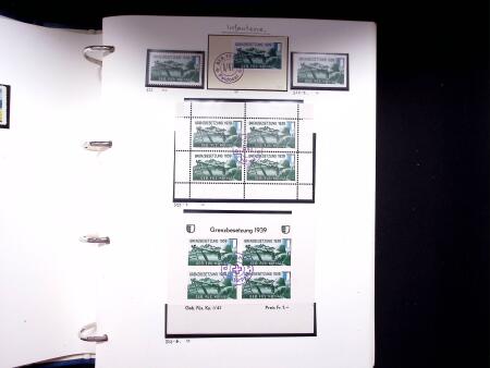 1939-45, Gut Ausgebaute Sammlung Schweiz in 9 Alben