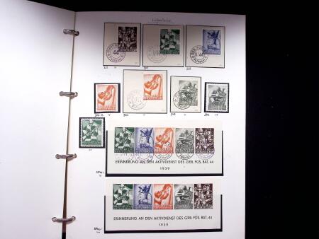 1939-45, Gut Ausgebaute Sammlung Schweiz in 9 Alben