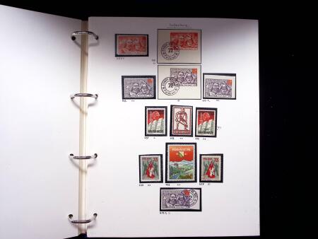 1939-45, Gut Ausgebaute Sammlung Schweiz in 9 Alben